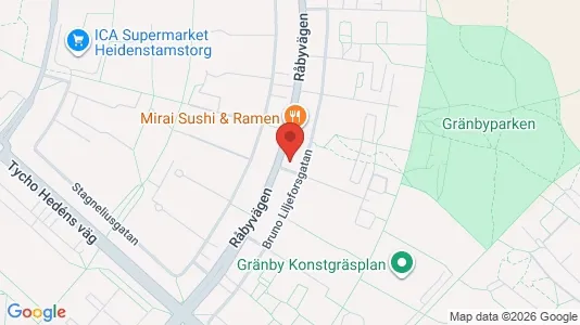 Lägenheter att hyra i Uppsala - kort over placeringen