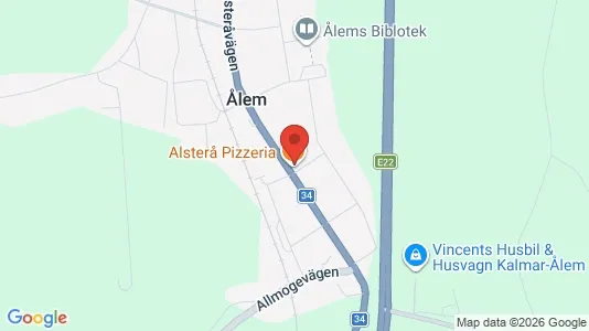 Lägenheter att hyra i Mönsterås - kort over placeringen