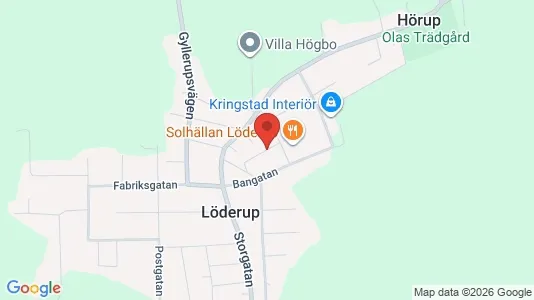 Lägenheter att hyra i Ystad - kort over placeringen