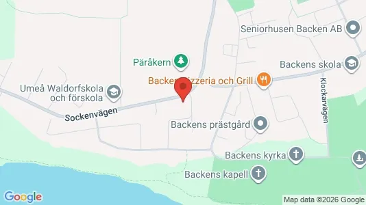 Lägenheter att hyra i Umeå - kort over placeringen