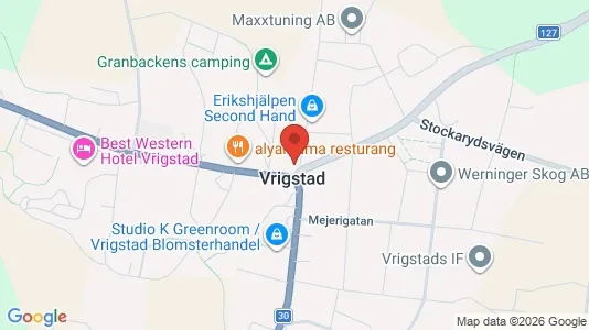 Lägenheter att hyra i Sävsjö - kort over placeringen