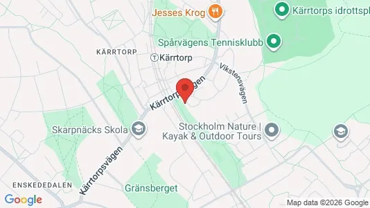 Rum att hyra i Söderort - kort over placeringen