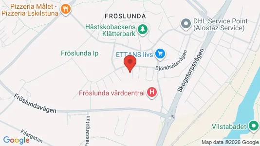 Lägenheter att hyra i Eskilstuna - kort over placeringen