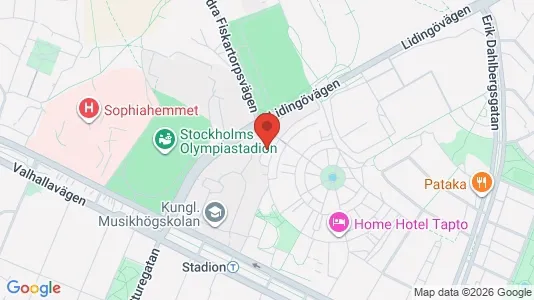 Lägenheter att hyra i Östermalm - kort over placeringen