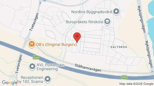 Lägenheter att hyra i Södertälje - kort over placeringen