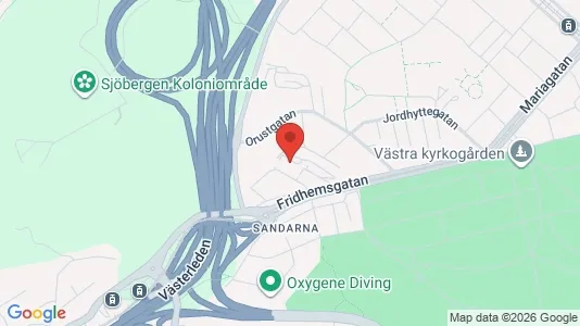 Lägenheter att hyra i Majorna-Linné - kort over placeringen
