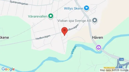Lägenheter att hyra i Mark - kort over placeringen
