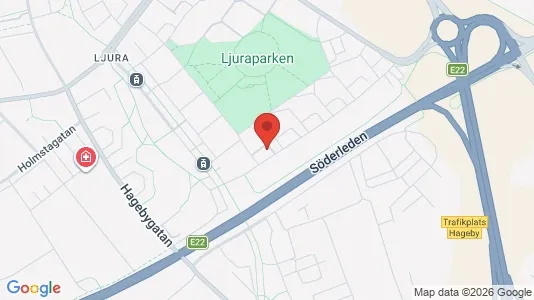 Lägenheter att hyra i Norrköping - kort over placeringen