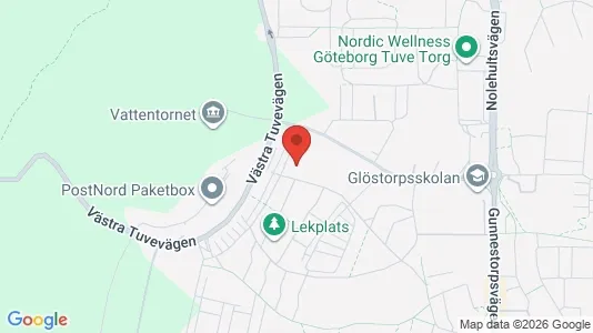 Lägenheter att hyra i Lundby - kort over placeringen