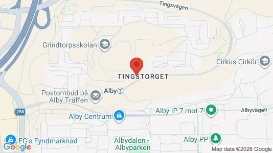 Lägenheter att hyra i Botkyrka - kort over placeringen