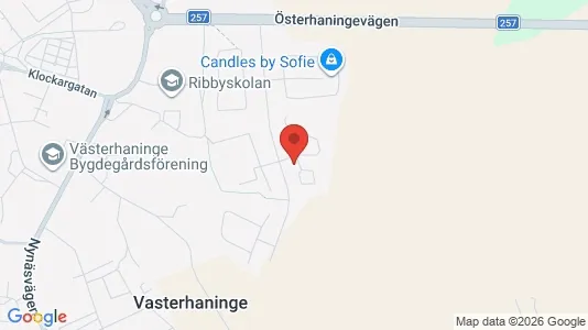 Lägenheter att hyra i Haninge - kort over placeringen