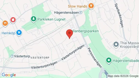 Lägenheter att hyra i Söderort - kort over placeringen