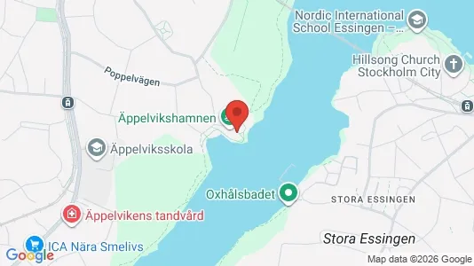 Lägenheter att hyra i Västerort - kort over placeringen