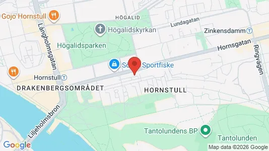 Lägenheter att hyra i Södermalm - kort over placeringen