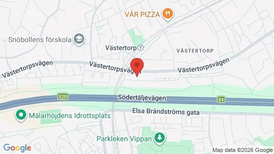 Lägenheter att hyra i Söderort - kort over placeringen