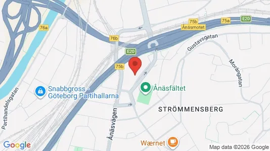 Lägenheter att hyra i Örgryte-Härlanda - kort over placeringen