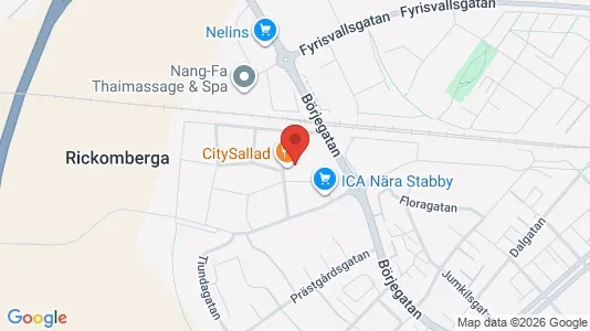 Lägenheter att hyra i Uppsala - kort over placeringen