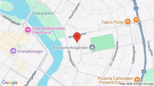 Lägenheter att hyra i Eskilstuna - kort over placeringen