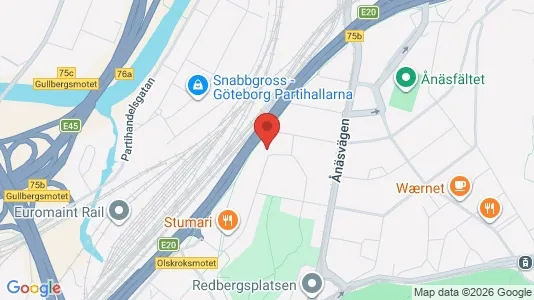 Lägenheter att hyra i Örgryte-Härlanda - kort over placeringen