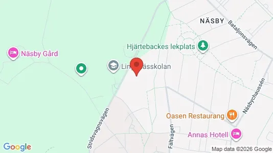 Lägenheter att hyra i Kristianstad - kort over placeringen