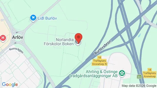 Lägenheter att hyra i Burlöv - kort over placeringen