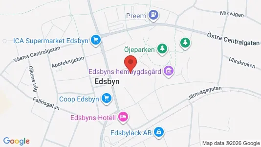 Lägenheter att hyra i Ovanåker - kort over placeringen