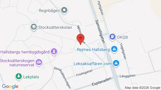 Lägenheter att hyra i Hallsberg - kort over placeringen
