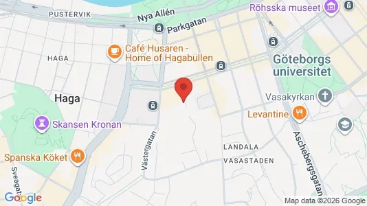 Lägenheter att hyra i Göteborg Centrum - kort over placeringen