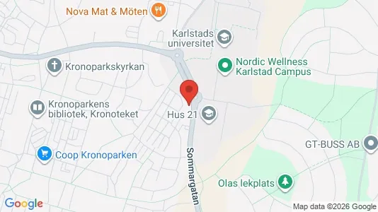 Lägenheter att hyra i Linköping - kort over placeringen