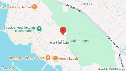 Lägenheter att hyra i Västerås - kort over placeringen