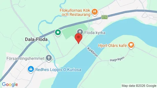 Lägenheter att hyra i Gagnef - kort over placeringen