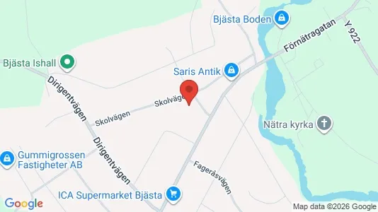 Lägenheter att hyra i Örnsköldsvik - kort over placeringen