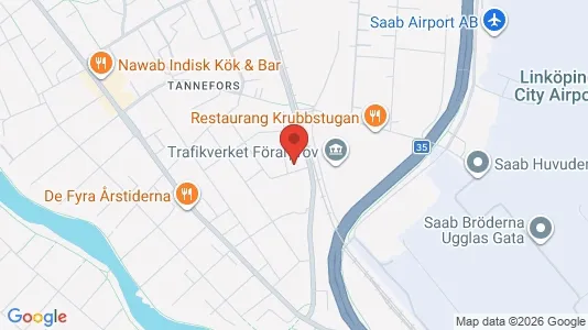 Lägenheter att hyra i Linköping - kort over placeringen