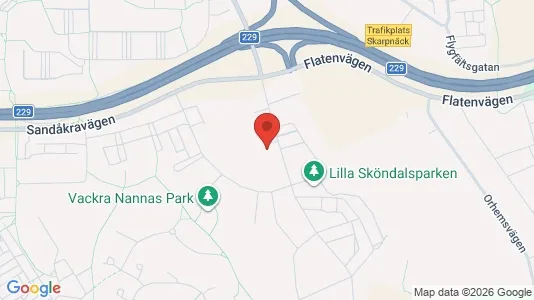 Lägenheter att hyra i Söderort - kort over placeringen
