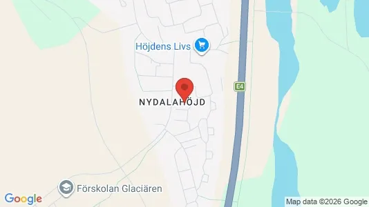 Lägenheter att hyra i Umeå - kort over placeringen