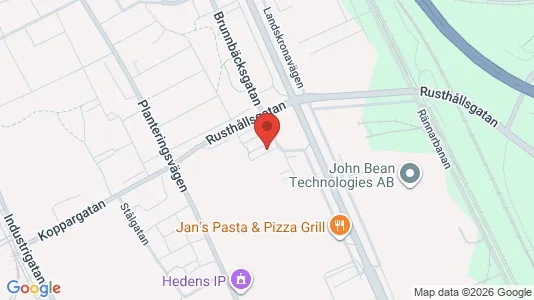 Lägenheter att hyra i Helsingborg - kort over placeringen