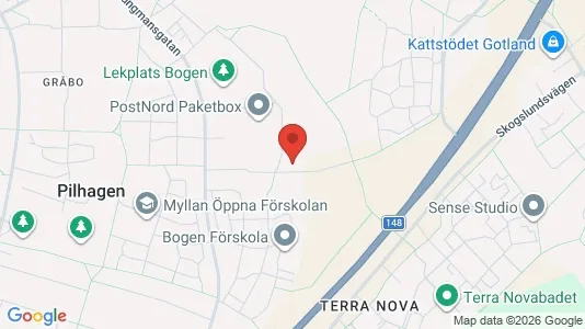 Lägenheter att hyra i Gotland - kort over placeringen