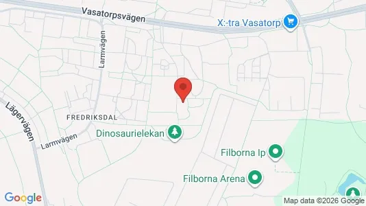 Lägenheter att hyra i Helsingborg - kort over placeringen
