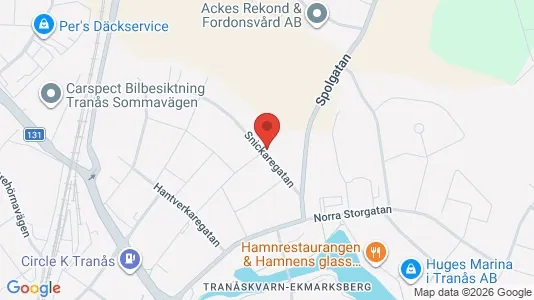 Lägenheter att hyra i Tranås - kort over placeringen