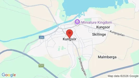 Lägenheter att hyra i Kungsör - kort over placeringen