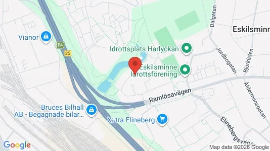 Lägenheter att hyra i Helsingborg - kort over placeringen