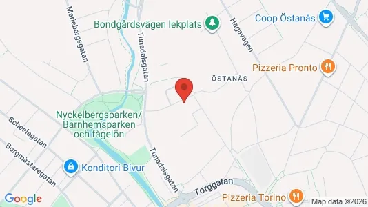 Lägenheter att hyra i Köping - kort over placeringen