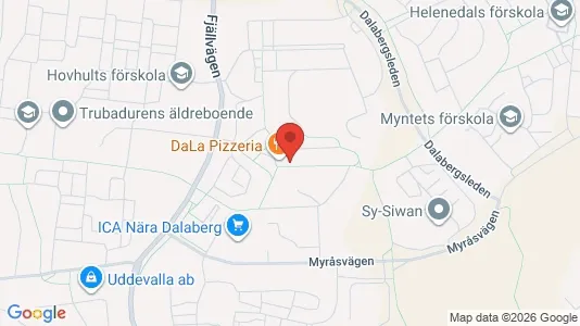 Lägenheter att hyra i Uddevalla - kort over placeringen