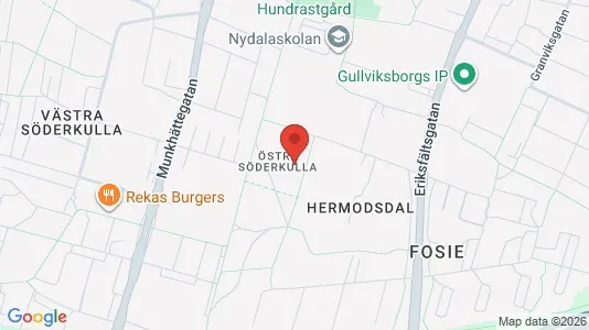 Lägenheter att hyra i Fosie - kort over placeringen