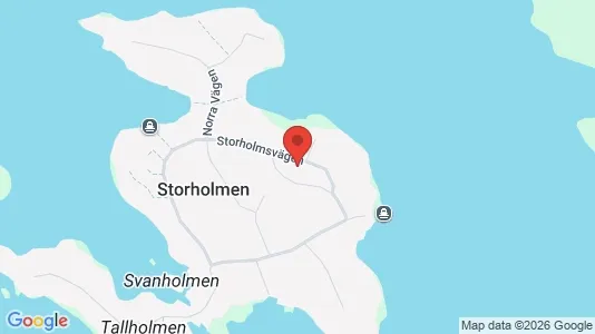 Lägenheter att hyra i Lidingö - kort over placeringen
