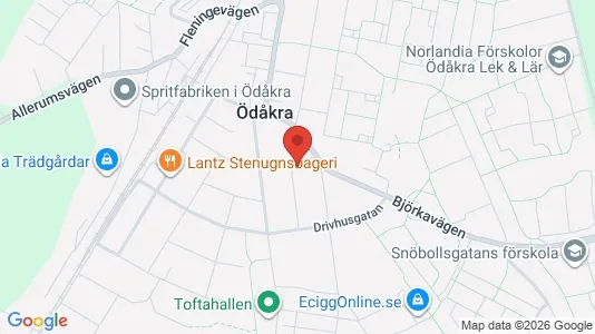 Lägenheter att hyra i Helsingborg - kort over placeringen