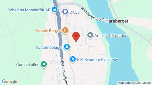 Lägenheter att hyra i Sundsvall - kort over placeringen