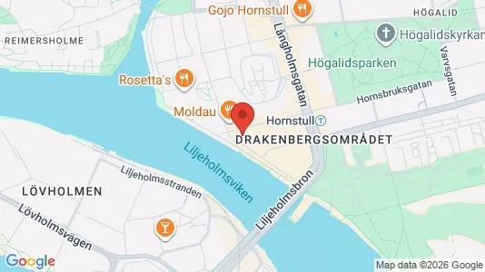 Lägenheter att hyra i Södermalm - kort over placeringen