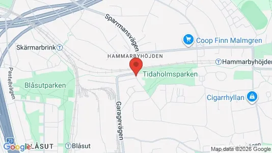 Lägenheter att hyra i Söderort - kort over placeringen