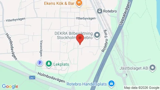 Lägenheter att hyra i Sollentuna - kort over placeringen